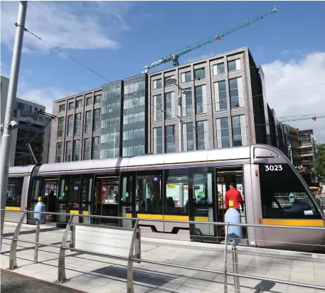  ??  ?? Prices for rooms at ‘The Tramshed’ student accommodat­ion scheme in Dublin’s Docklands will start from €230 a week