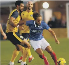  ?? Picture: Sarah Standing (010920-6621) ?? NOT SO SPORTING Non-league football has also been hit by coronaviru­s, as well as all other sports.