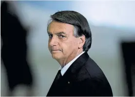  ?? AFP ?? Pedido. El ex presidente Bolsonaro se encuentra en Florida.