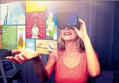  ?? Efe ?? • La realidad aumentada y realidad virtual serán los protagonis­tas de estos premios de arte en Colombia.