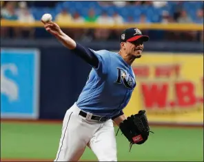  ?? AP/SCOTT AUDETTE ?? Led by All-Star pitcher Charlie Morton, the Tampa Bay Rays have a 52-39 record as they start the second half of the season today, which is the fourth-best record in franchise history through the All-Star break.