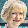  ??  ?? LETTER TV’S Sue Barker