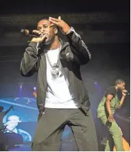  ?? JANELLE ROMINSKI / THERAVE.COM ?? A$AP Ferg, shown at a sold-out show at the Rave in Milwaukee in 2017, returns to the venue Nov. 15.