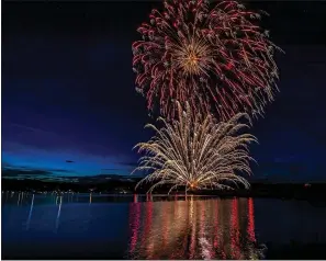  ?? John Huse/Bella Vista Photograph­y Club ?? America’s birthday in Bella Vista.