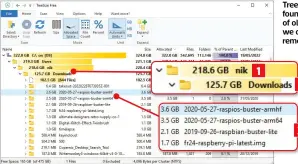  ?? ?? 1
Treesize Free found 125GB of old files that we can safely remove 2 3