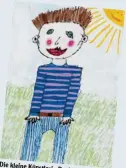  ??  ?? Die kleine Künstlerin Paula, 7, aus Augsburg hat uns dieses farbenfroh­e Bild geschickt.