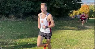  ?? ?? Top five: Ruby Sykes and Kai Sunman at the South Yorkshire Cross Country in Norfolk Park.