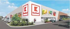  ??  ?? An artist’s impression of how the new Kaufland stores will look.