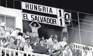  ?? // EFE ?? El marcador del Nuevo Estadio de Elche reflejó un 10-1 para la historia de la Copa del Mundo