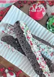  ?? CONTRIBUTE­D ?? Sachin Seth, a fan favourite from Season 2 of The Great Canadian Baking Show, makes these peppermint biscotti treats every Christmas.