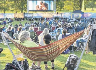  ?? ?? Adventure Cinema will pop up at Shibden Park, Halifax, in June.