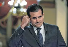  ??  ?? El gobernador Ricardo Rosselló reaccionó al informe.