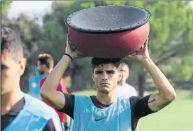  ?? FOTO: P.MORATA ?? Ferran Sarsanedas quiere volver a ser clave tras la dura lesión que sufrió