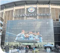  ??  ?? City won’t host European football for two seasons