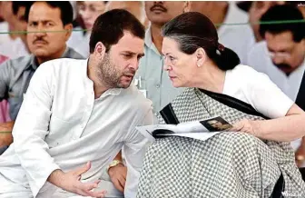  ??  ?? Rahul must depart from Sonia’s socialism to revamp the Congress