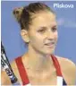  ??  ?? Pliskova