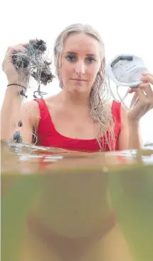  ??  ?? Olympian Taylor McKeown will take part in Clean Up Australia Day on the Gold Coast. Picture: Adam Head