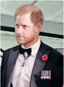  ?? | AFP ?? PRINCE Harry joked that he’s ‘doomed’ in the hair department, as he made light of his thinning hair.
