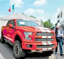  ?? LAURA LOVERA ?? La venta más alta fue la de una camioneta Ford Shelby /