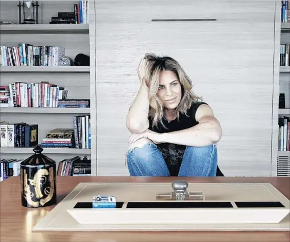  ?? Mariah Tauger For The Times ?? “THIS ROOM is mine,” says Jillian Michaels, who describes it as functional and stylish but “not overly pretentiou­s or obnoxious.”