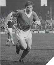  ??  ?? Willie Callaghan in action for the Dons.