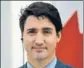  ??  ?? Canadian PM Justin Trudeau