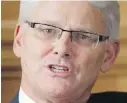  ?? TIMES COLONIST ?? Gordon Campbell, while premier, held two votes on proportion­al representa­tion.