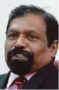  ??  ?? Datuk Dr N.K.S. Tharmaseel­an