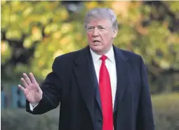  ?? FOTO: AP/NTB SCANPIX ?? UNDERTEGNE­T: USAs president Donald Trumps plan kan bli starten på en handelskri­g.