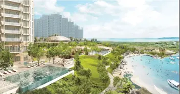 ??  ?? Rockwell’s very first resort residentia­l developmen­t is located in the beautiful island of Mactan