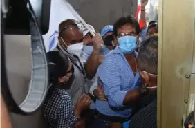  ??  ?? DECISIÓN. La liberación del prefecto del Guayas, Carlos Luis Morales, despertó la indignació­n de la fiscal Diana Salazar.