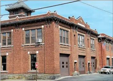  ?? TANIA BARRICKLO — DAILY FREEMAN FILE ?? Kingston’s Central Fire Station, built more than a century ago, is at 19 E. O’Reilly St. in Midtown