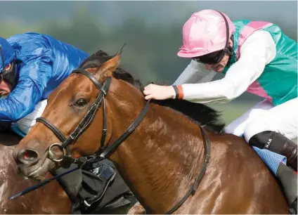  ??  ?? GOOD PRICE. Investec Oaks champion Enable has been priced up at 7-1 for this year's Prix de l'Arc de Triomphe at Chantilly and could be good value for the Group 1 French race.