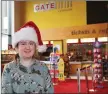  ??  ?? Manager Hazel Fogarty getting ready for a busy Christmas season at the Gate Cinema.