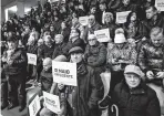  ?? GIANNI CIPRIANO/THE NEW YORK TIMES ?? Supporters of Luigi Di Maio, the populist Five Star Movement’s candidate for prime minister, at a rally last month in Pomigliano D’Arco, Italy.