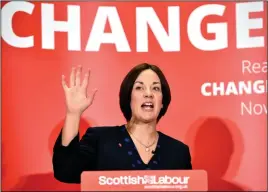  ??  ?? OPEN MINDED: Kezia Dugdale says the party will consider all options