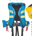  ??  ?? More buoyancy is needed when clothing is worn that can trap air. Crew with less bodyweight will need this more than heavier crews.