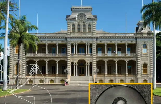  ??  ?? TOP Iolani Palace, the official residence of the Hawaiian monarchy