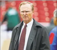  ?? Alex Brandon / Associated Press ?? Giants co-owner John Mara says there was probably a better way for the team to handle the benching of two-time Super Bowl MVP Eli Manning after 13 seasons.