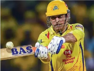  ??  ?? M.S. Dhoni, Chennai Super Kings