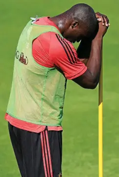  ?? FOTO: JOHN THYS / AFP ?? Belgiens Top-Stürmer Romelu Lukaku.