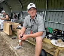  ?? JOHN SELKIRK/STUFF ?? Baseball NZ boss Ryan Flynn has been laying the groundwork to have a team play in the Australian league.