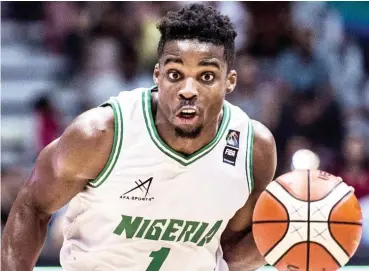  ??  ?? Nigerian youngster, Ike Iroegbu will lead D’Tigers offensive against South Sudan