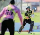  ?? Picture: ROGER SEDRES/GALLO IMAGES ?? DOING HIS BIT: Captain Matthew Breetzke top scored for the Warriors on a tough afternoon that saw the Rocks beat them by five wickets at Boland Park