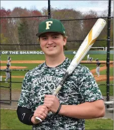  ?? CHRIS CHRISTO / HERALD STAFF ?? CARRYING A BIG STICK: Bishop Feehan’s Sean Stephenson has developed into one of the top high school hitters in the state.