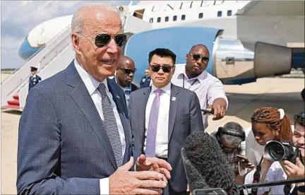  ??  ?? CONTINUIDA­D. Joe Biden parece seguir los pasos trazados por Donald Trump en materia de seguridad nacional y confirma el rumbo.