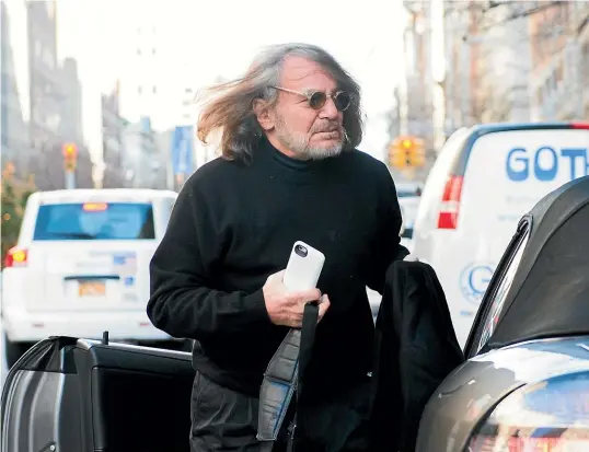  ?? GETTY IMAGES ?? Harold Bornstein in December 2015, shortly after issuing his declaratio­n about Donald Trump’s ‘‘extraordin­ary’’ state of health.
