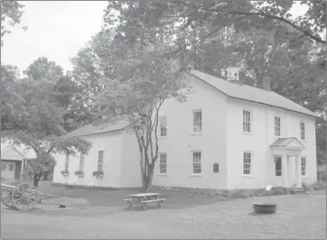  ?? COURTESY OF BROME COUNTY HISTORICAL SOCIETY ?? The recently spruced up Academy and Martin Annex, which will host guests of “Night at the Museum.”