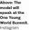 ?? Instagram ?? Above: The model will speak at the One Young World Summit.