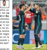  ??  ?? Ramos le felicitó por su gol.